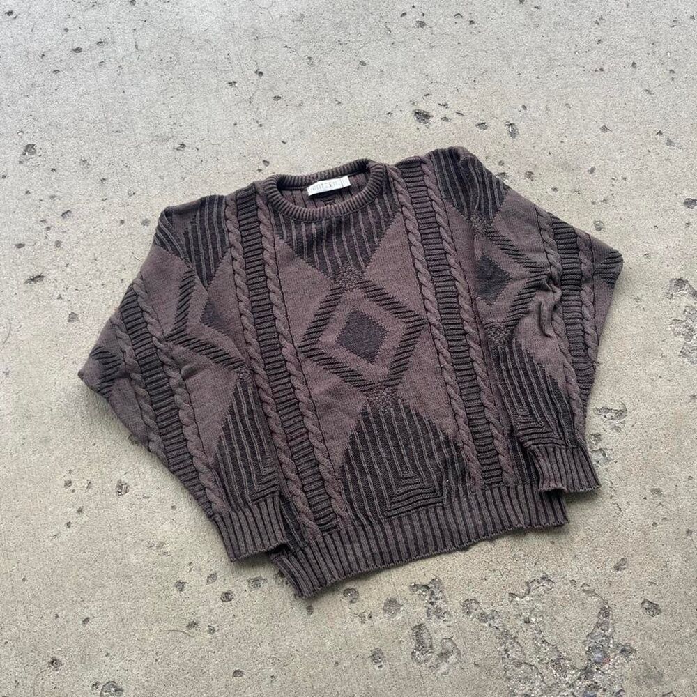 Vintage Jantzen Old Money Y2K Knit Heavyweight Sweater